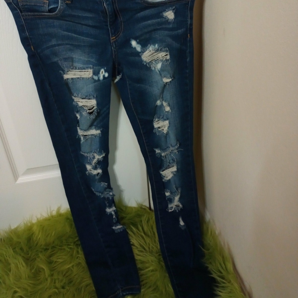 Denim Ripped Jeans - Picture 4 of 4